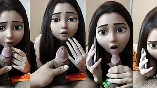 My Sister in Law is my Slut She Sucks my Cock While She Talks with her Cuckold Husband on the Phone