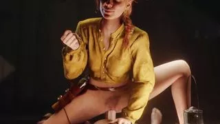 Sadie Riding Cock Like A Real Cowgril (Red Dead Redemption 2)