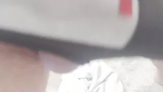 Tuxedo cock solo play while getting hard and ready to have sex