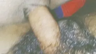 Heute, nach langer Zeit, hatte die Frau eine Menge Spaß und machte die Frau glücklich.