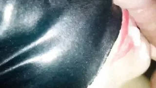 Portugiesisch Heißes Sperma im Mund meiner Frau