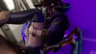 Akali Fucked On The Train (KDA - League of Legends)