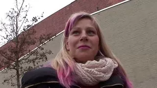 Interracial wild sex for a blonde german bitch