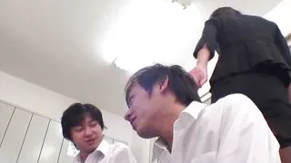 Chinese teachers meet for a fuck in the gym