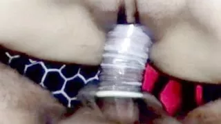 teen girlfriend fucking horny pussy self musterbating