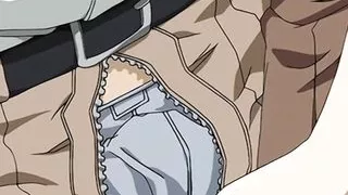 Hirohashi tells him that his face looks just like the beloved stepbrother she lost, then rubs her clit against his cock