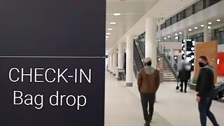 That was just totally crazy! Public Sex at Bremen Airport! Was that just too bold? everyone could see it!