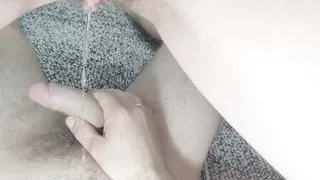 Hairy Pussy Pee On Dick