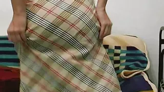 A wild German blonde with huge boobs loves stuffing a bottle in her pussy