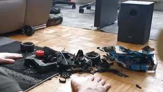 Firefighter Stomping Toy Car