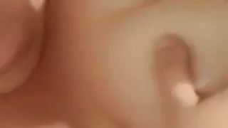 Youngenglishbbw boob play fucking my hairy pussy with vibrator