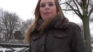 Net69 - Busty Dutch Selling Hot Drink Got Banged and Jizzed