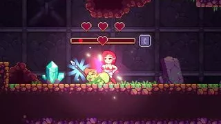 Scarlet Maiden Hentai game PornPlay Ep.1 Starpon lesbian fun with naughty goblin