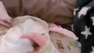 Fapping with my morning diaper