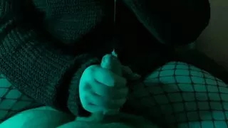 she jerks off my cock so sweetly