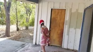 Marica Hase the house jacker gets some BBC from Chris Cock!