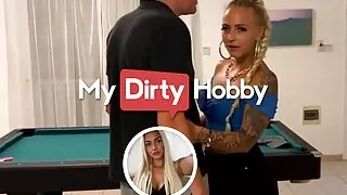 Blonde Hottie Cigolita Meets A Guy At A Party Lures Him At Her Villa For A Wild Fuck - MyDirtyHobby
