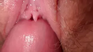 Fuck friend's horny wife and cum on pussy