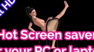 a sex full high definition  screensaver for your laptop or pc - an indian looking girl is posing for you in many ways to catch ur eyes