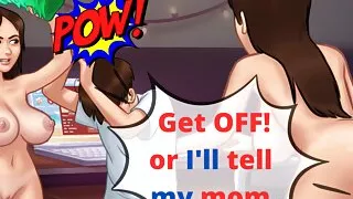 Stop beating me with that monster dildo. Your susbscribers want to jerk me off now!