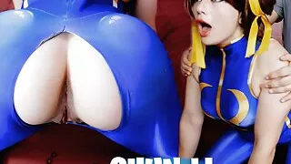 Big Ass CHUN LI Fortnite Cosplay