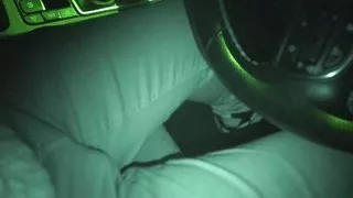 step mom sucks step son small cock in the car