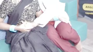 Stepmom teach to his stepson how to having sex and she will enjoying his dick in Hindi