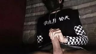 I record myself masturbating for my boyfriend and I dress as FemBoy I hope he likes it