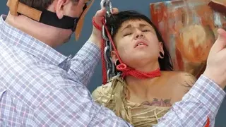 Painal fuck domination for hot sub babe