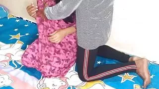 young brother apna badi behan ko jabar dasti chuta blackmailed karike