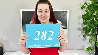 Busty whore gets bitch fucked in casting