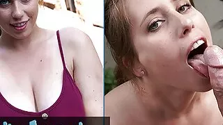 Public Agent attractive Belgian tourist with natural big tits lets huge cock slide inside her shaved pussy outdoors