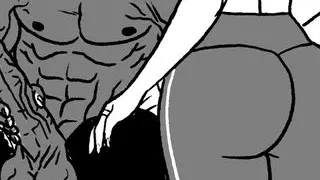 That won't go in my mouth that penis is bigger than my arm