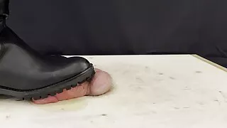 Hard Bootjob in Hunter Boots with TamyStarly - Ballbusting, CBT, Trampling, Femdom, Feet, Shoes, Stomping, Cockboard