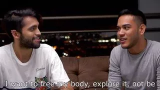 Hung Latin Luck Santos Covering Camilo Brown's Face In Cum For Wild Latinos