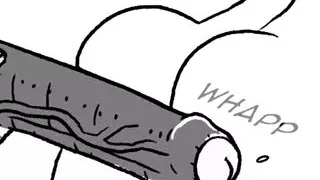 spanking the length of my black cock