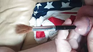 playing with my penis hole