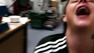 Blowjob at work in the Office