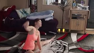 Sciatica hip opener these stretches heal your sciatica pain.get a cloth yoga strap to assist you.