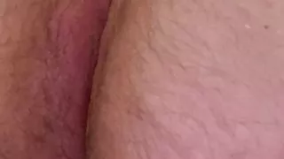 Gay fart fetish, hot squeaky and airy fart from chubby gay guy with pink anus
