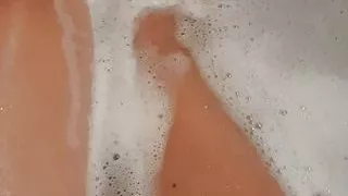 In my bath...