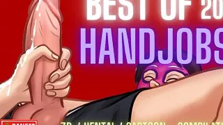 Handjobs & Big dicks - 2022 Hentai Compilation