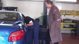 German mechanic get a lot of comes in one day#1