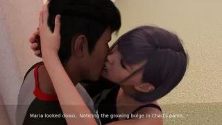 Coed Conquest-Mature step mom gets creampie