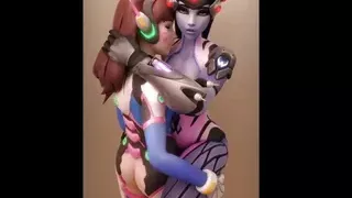 Futa D.Va In Between Widowmakers Legs