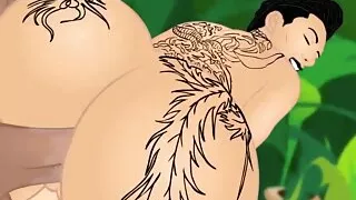 Local Reggae artist gives Bella some amazing anal sex with his bbc