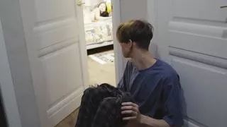 I spy and masturbating on how my girlfriend fucks with her lover