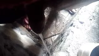 Young Canadian milk ki girl very sweet leakage bathroom viral