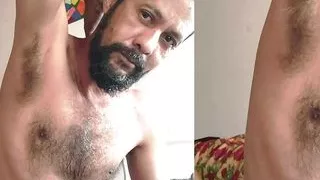 Smoking, armpits and cum rag