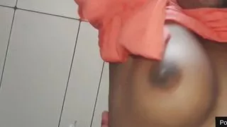 Quick Fuck With Stranger Before Bedtime - Sexy Natural Tits - Bouncing Boobs